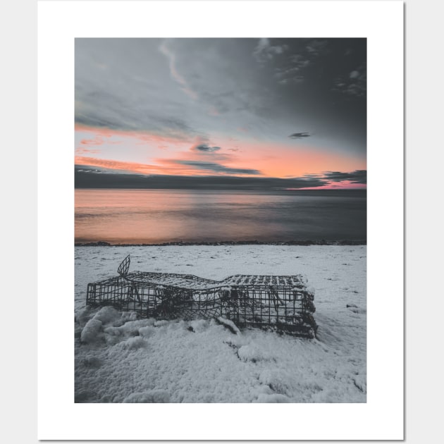 Ethereal Sunrise: Lobster Cage's Reverie V3 Wall Art by Family journey with God